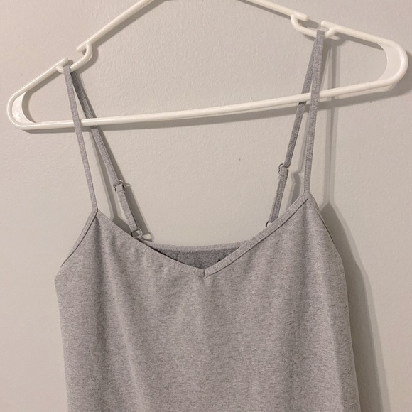Intimately Free People Women’s M/L Grey Nightgown Dress Sleeveless Soft - Picture 2 of 4